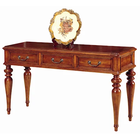 Traditional Sofa Table with 3 Drawers